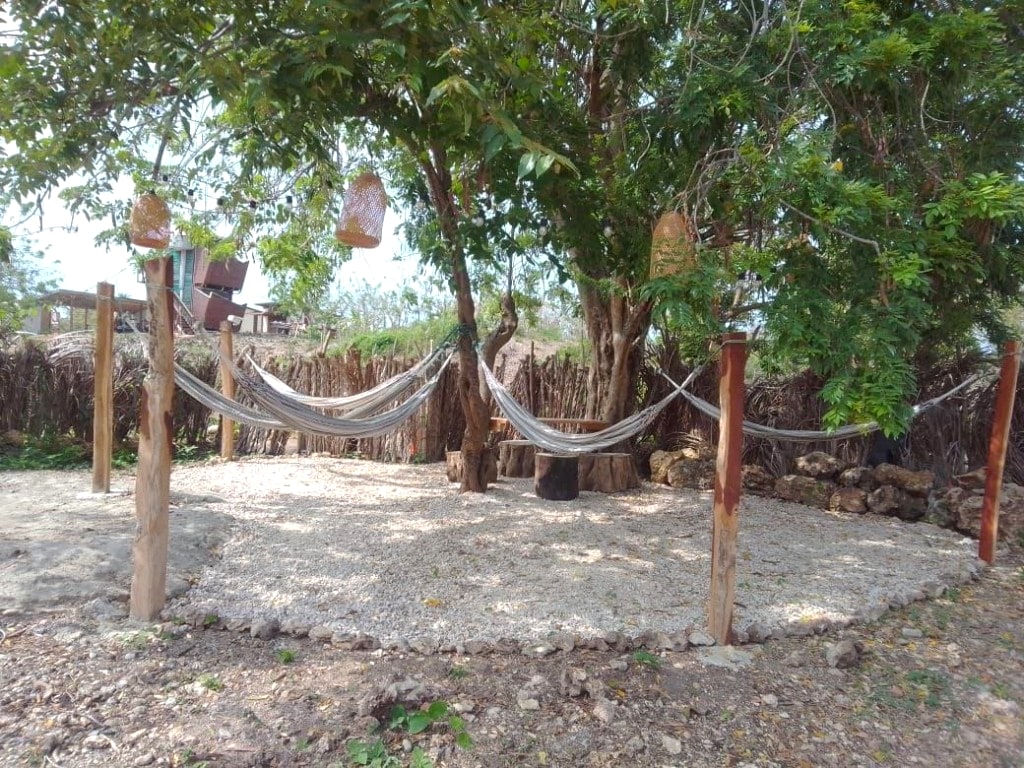 Zona de hamacas