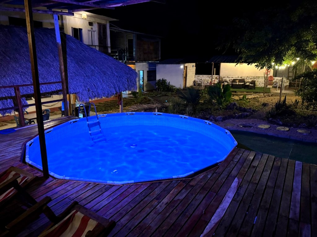 Piscina nocturna